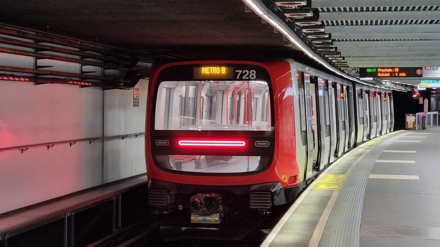 La ligne B du métro de Lyon passe en mode 100% automatique, grâce à la technologie Alstom